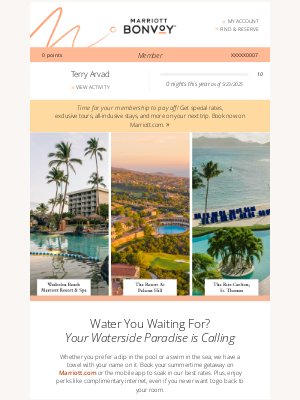 Marriott International - Terry's June Account Update: Make It a Summer of Adventure
