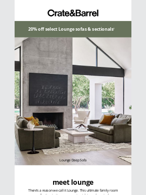 The Land of Nod - “I love it so much I’ll never buy another couch.”