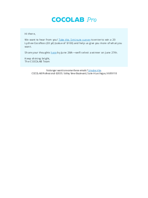 Cocofloss - Share your opinion + enter to win