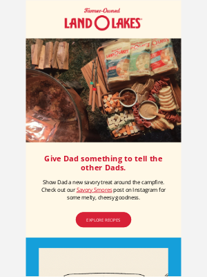 landolakes.com - Dad Takes Center Stage.