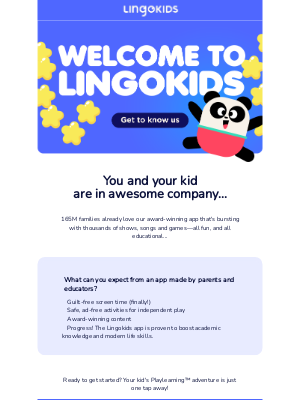 Welcome to Lingokids 👋