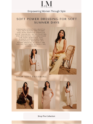 LittleMistress - Soft Power Dressing, For Soft Summer Days 💛