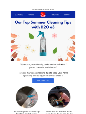Thane (United Kingdom) - Cleaning Tips with H2O 💡