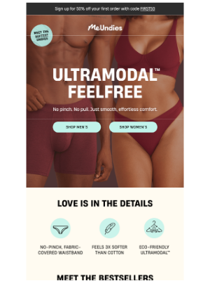Meet the softest undies