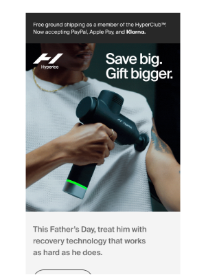 Core - This year, give him more than a grill.