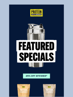 Protein Supplies (Australia) - All Fan Favourites Discounted 💥