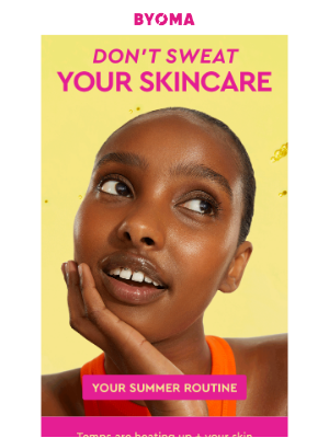 Byoma - Your skin’s summer uniform 😎