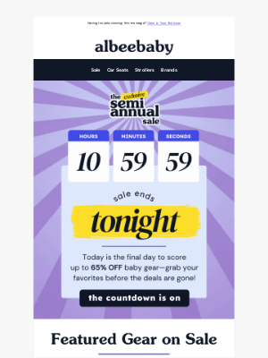 Albee Baby - Last Day to Save 🗣️