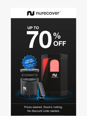 Nurecover - Ends Soon: Up to 70% Off Recovery Tools 🔥+❄️