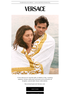 Versace - Last Chance for Personalized Gifts