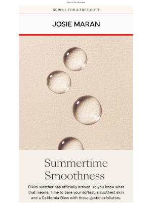 Josie Maran Cosmetics - Robert, Here's Your Recipe for a Summer Cali Glow ✨