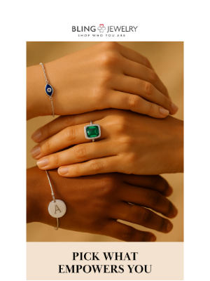 Bling Jewelry - What’s your power piece this month?