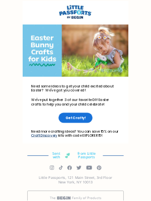 Little Passports, Inc. - 🐣 3 Fun Easter Crafts to Make with Your Child!