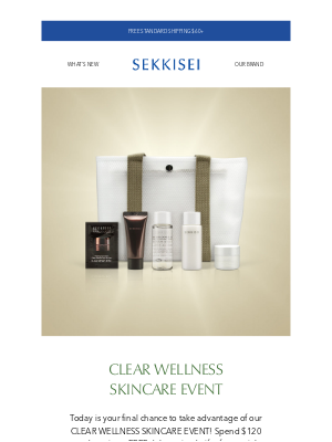 Sekkisei-usa - Last Chance! Final Day for Free Gifts with Your Purchase 🎁