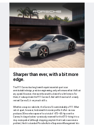 Porsche - A new 911. The key to our world. Your next Porsche awaits.