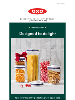 OXO - Unexpected gifts they’ll love