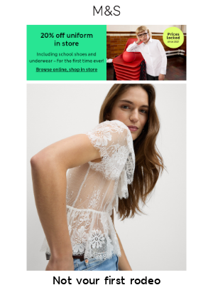 Marks and Spencer (United Kingdom) - Your pass to festival style