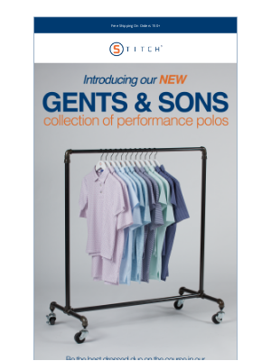 Stitch Golf - NEW | Introducing Gents & Sons