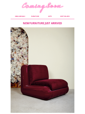 Coming Soon - NEW AT CS