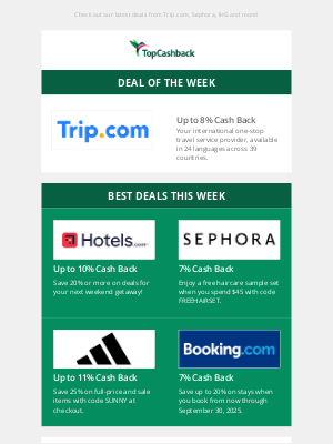 TopCashback - Up to 100% Cash Back!? Yes, really. No strings attached. 😘 💰