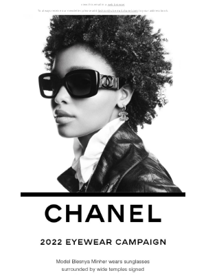 Chanel (UK) - Sunglasses in a Maxi Format — CHANEL 2022 Eyewear Campaign