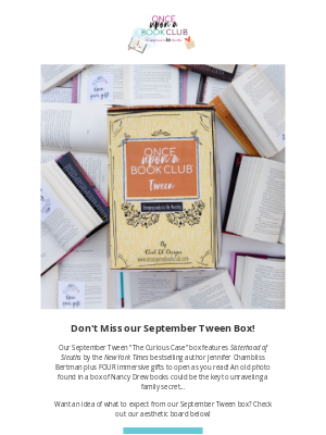 Once Upon A Book Club - Solve The Curious Case of the Tween Subscription Box! 🔍