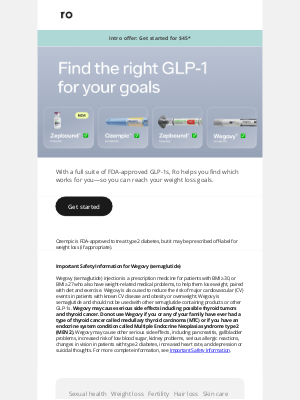 Ro - Access FDA-approved GLP-1s through Ro