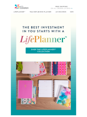 Erin Condren - Don’t wait—your dream planner is here!