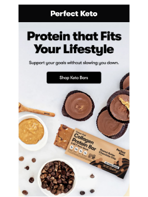 Perfect Keto - Protein bars you’ll crave every day 🍫