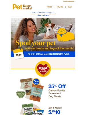 Pet Supermarket - LAST CHANCE 🚨 25% OFF [NEW] Gaines Family Farmstead dog treats 🍠