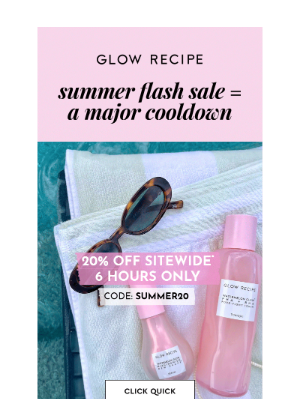 Glow Recipe - ⚡20% OFF⚡Flash Sale⚡