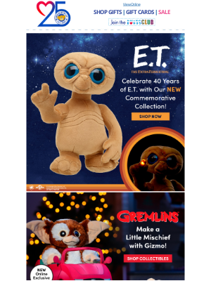 Build-A-Bear Workshop - Classic Film Collectibles Are Here!