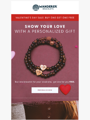 Wanderer Bracelets - [Reminder] Valentine's Day Sale Buy 1, Get 1 FREE 💕