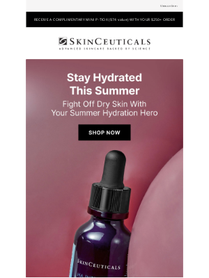 SkinCeuticals - Your Skin’s Summer Hydration Hero
