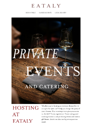 Eataly Net USA LLC - Hosting? Let Us Do The Work.