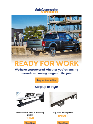 Your Ride: Covered For Work Or Play