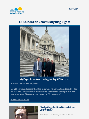Cystic Fibrosis Foundation - CF Community Blog updates — Straight to your inbox!