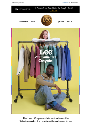 Lee Jeans - Lee x Crayola: Icons in Color