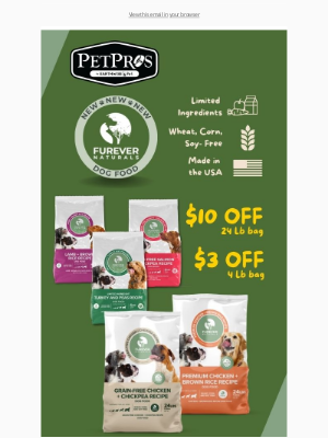 Pet Pros - Introducing: Furever Naturals' New Dog Food Line! 🐶