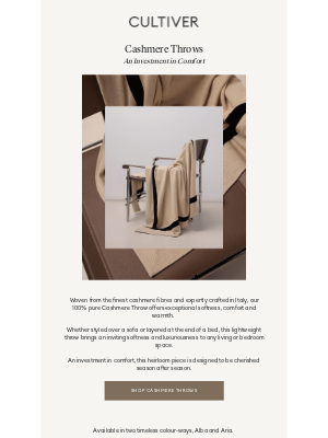 Cultiver (Australia) - An Investment in Comfort