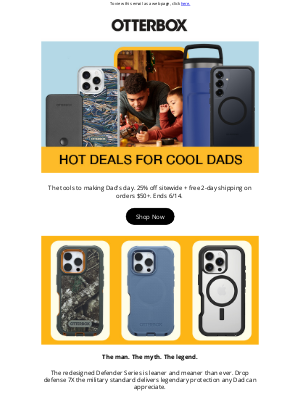 OtterBox - We dedicate this one to Dads everywhere 💪♥️
