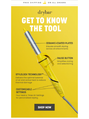 Drybar - NEW: All-Inclusive Multi-Styler 💛