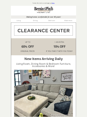 Bernie & Phyl's Furniture - ⛄ Warehouse Clearance Center & Online Outlet up to 60% OFF