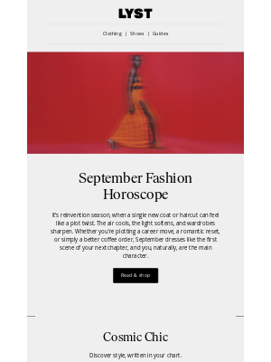 Lyst - September Style Forecast
