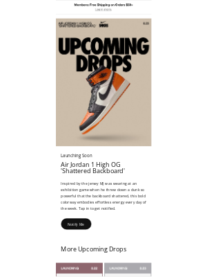 Nike - New and Upcoming Drops