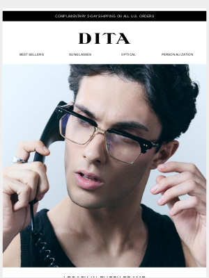 DITA Eyewear - Built to Last, Designed to Inspire: STATESMAN-SEVEN