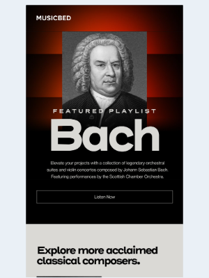 Musicbed - Bach, Beethoven, Vivaldi, and more: Music from classical legends