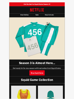 Netflix - Red Light, Green Light! Shop Squid Game Best Sellers