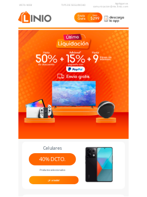 Linio México - Última gran venta de liquidación🚨