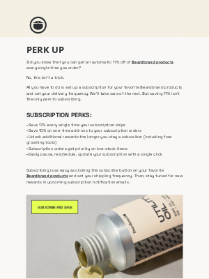 Beardbrand - Perk Up